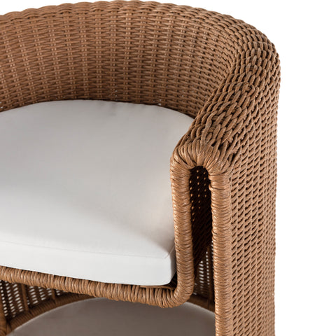 Tucson Outdoor Dining Armchair-Vintage Natural