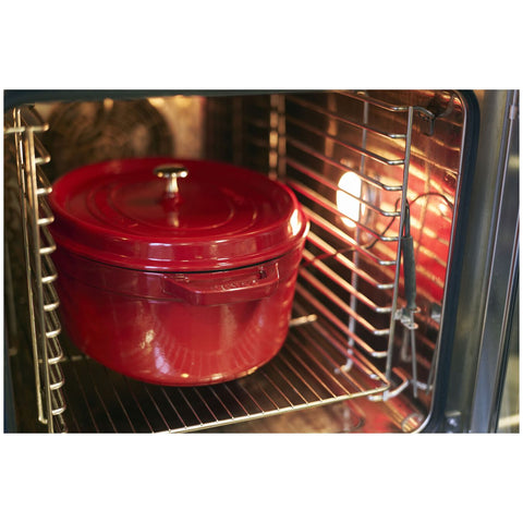 Cast Iron - Oval Dutch Ovens - 7-qt Oval Dutch Oven - Cherry