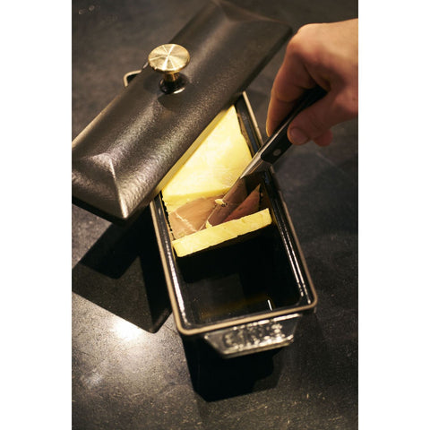 Cast Iron - 1.5-qt Large Rectangular Terrine - Black