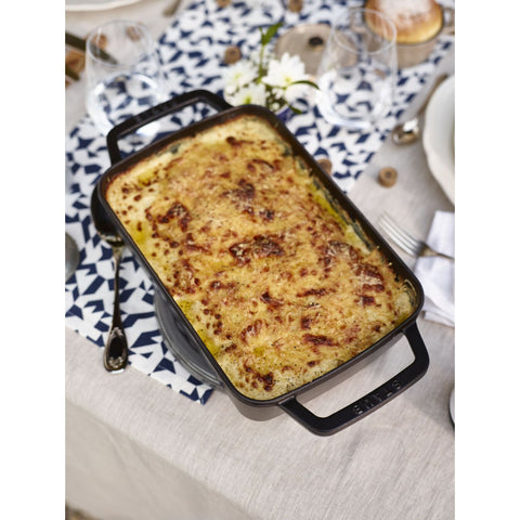 Cast Iron - 12" X 8" Roasting Pan - Graphite Grey