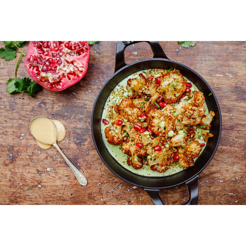 Cast Iron - 7.5" Round Gratin Baking Dish - Black Matte