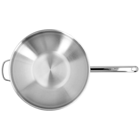 Specialties 12.5" Flat Bottom Wok with Helper Handle