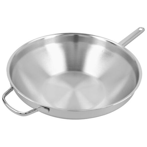 Specialties 12.5" Flat Bottom Wok with Helper Handle