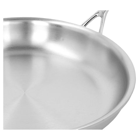 Atlantis - Proline 12.5" Stainless Steel Fry Pan with Helper Handle