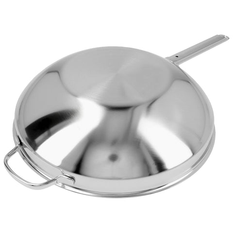Specialties 12.5" Flat Bottom Wok with Helper Handle