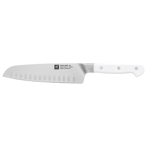 Pro Le Blanc - 7" SLIM Hollow Edge Santoku Knife