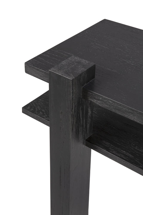 Abstract Console - Teak Black