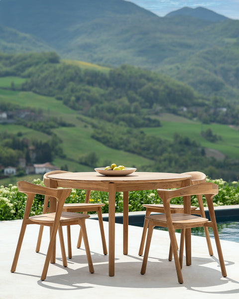 Bok Outdoor Dining Table - Teak - 49"