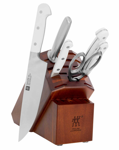 Pro Le Blanc - 7pc Block Set with Acacia Block