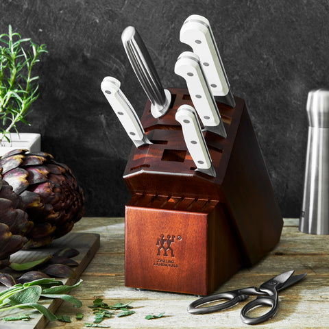 Pro Le Blanc - 7pc Block Set with Acacia Block