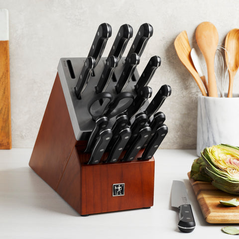 Solution - 20pc Self-Sharpening Knife Block Set