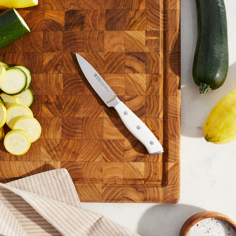 Forged Accent - 3.5" Paring Knife- White Handle