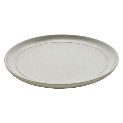 Ceramics - 4 Pc Salad Plate Set - White Truffle