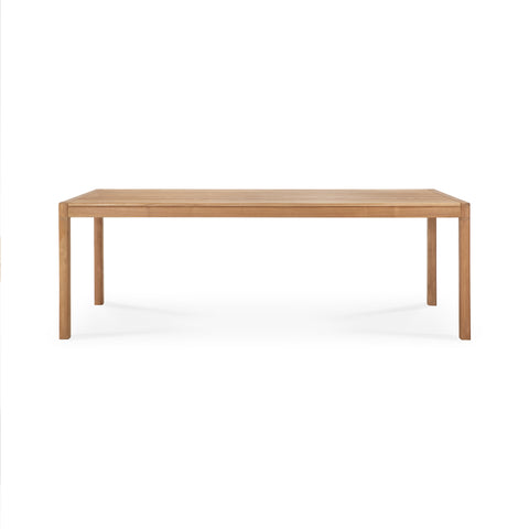 Jack Outdoor Dining Table - Teak - 98.5"