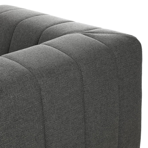 Gwen Outdoor Sectional Corner Piece - Hayes Charcoal