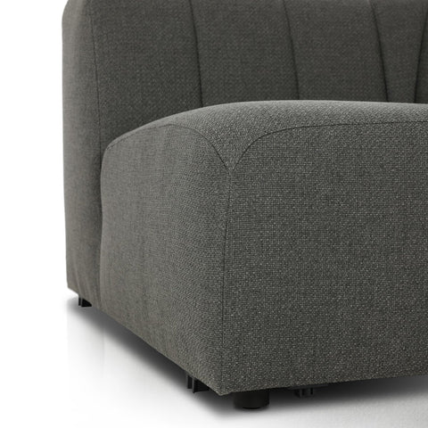 Gwen Outdoor Sectional Corner Piece - Hayes Charcoal