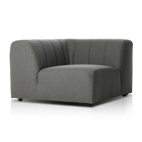 Gwen Outdoor Sectional Corner Piece - Hayes Charcoal