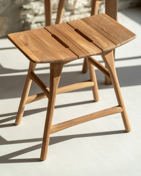 Osso Outdoor Stool - Teak