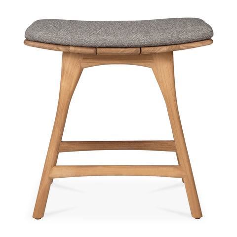 Osso Outdoor Stool - Teak - Mocha