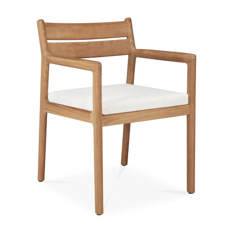 Jack outdoor dining chair cushion - Off White