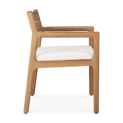 Jack Outdoor Dining Chair - Off White