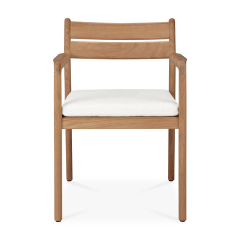 Jack outdoor dining chair cushion - Off White