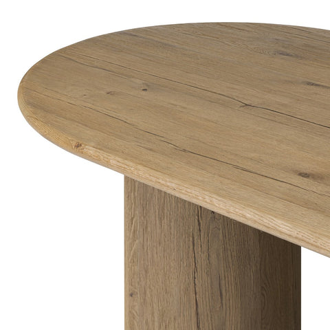 Paden Dining Table - Worn Oak Veneer