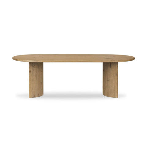 Paden Dining Table - Worn Oak Veneer