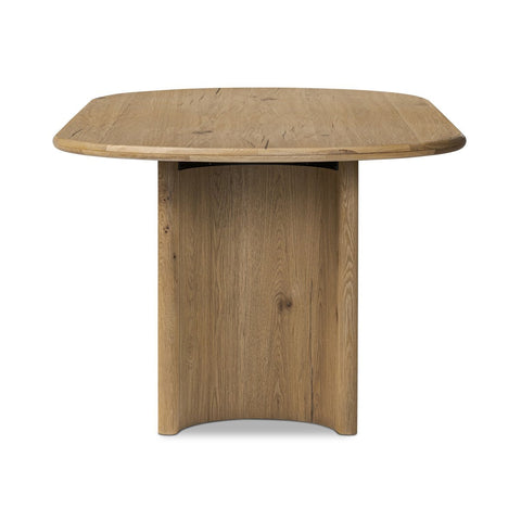 Paden Dining Table - Worn Oak Veneer