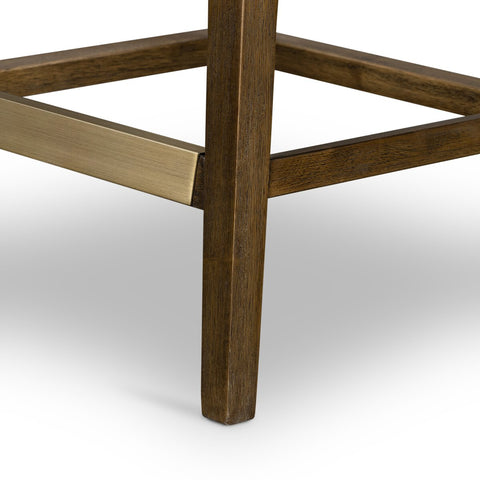 Task Swivel Counter Stool - Modern Velvet Shadow