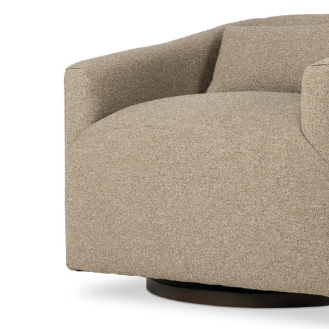 York Swivel Chair - Weslie Feather