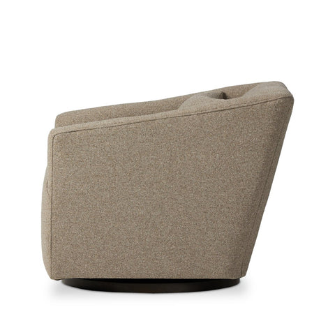 York Swivel Chair - Weslie Feather