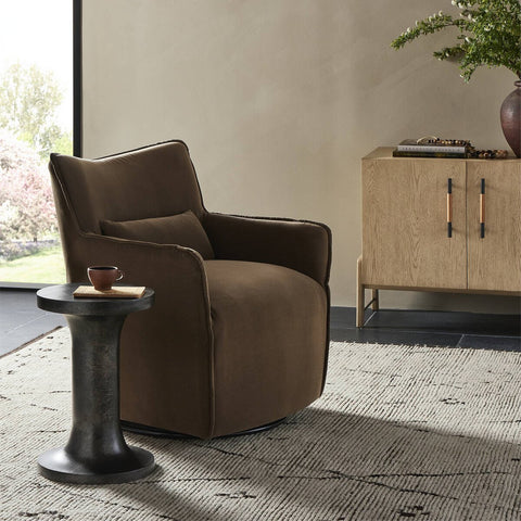 Kimble Swivel Chair - Henry Coffee