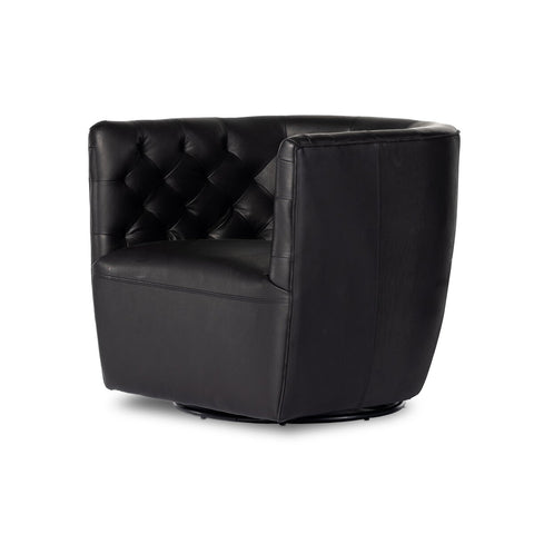 Hanover Swivel Chair - Heirloom Black
