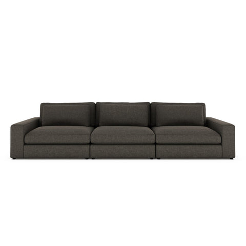 Bloor 3Pc Sectional Sofa - Landale Charcoal
