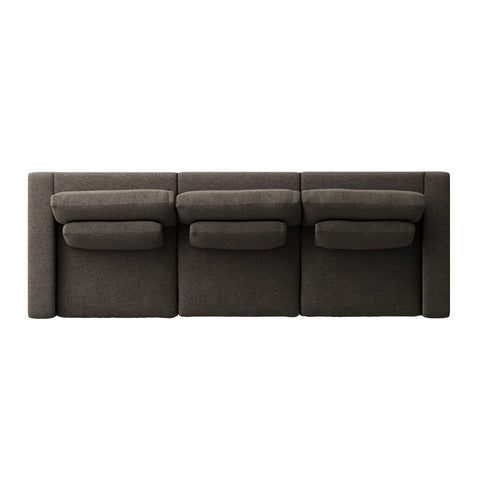 Bloor 3Pc Sectional Sofa - Landale Charcoal