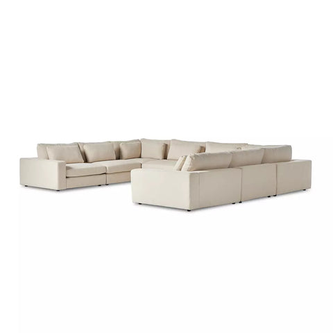 Bloor 8-Pc Sectional Sofa - Clairmont Ivory