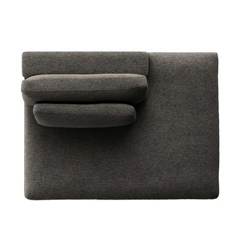 Bloor Armless Piece - Landale Charcoal