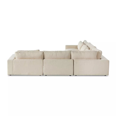 Bloor 5-Pc Sectional Sofa - Clairmont Ivory