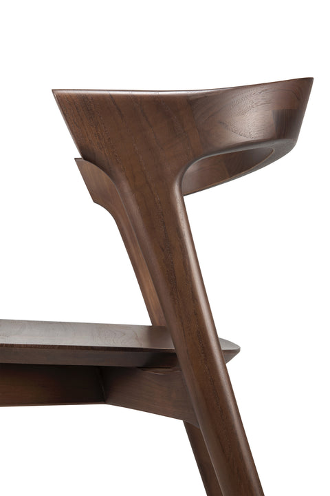 Bok Dining Chair - Teak Brown - Varnished