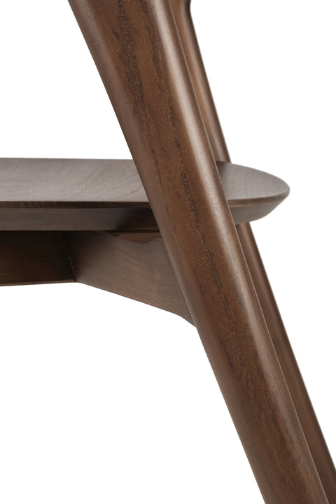 Bok Dining Chair - Teak Brown - Varnished