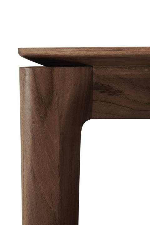 Bok Dining Table, 94.5" - Teak Brown - Varnished