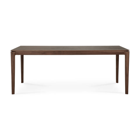 Bok Dining Table, 71" - Teak Brown - Varnished