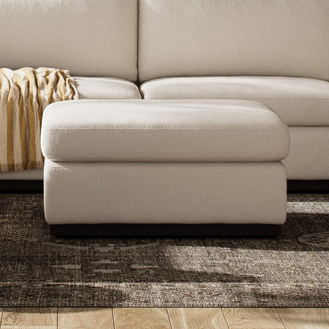 Colt Sectional Ottoman - Crypton Nomad Marshmallow