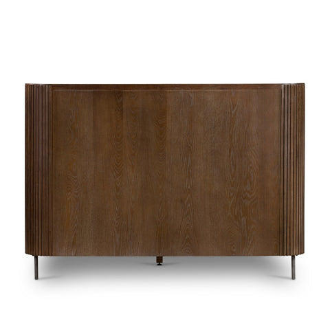 Fletcher Queen Bed - Terra Brown Oak