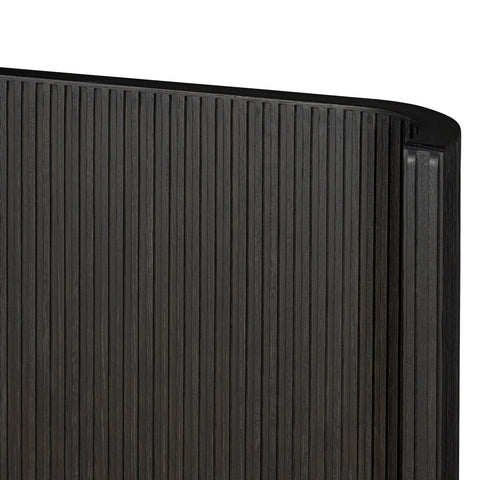 Fletcher King Bed - Distressed Black