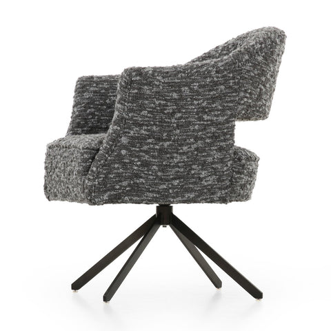 Adara Desk Chair - Solema Charcoal