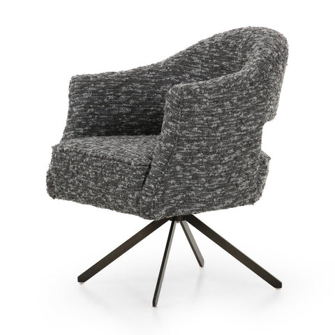 Adara Desk Chair - Solema Charcoal