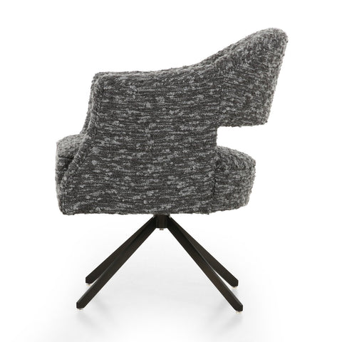 Adara Desk Chair - Solema Charcoal