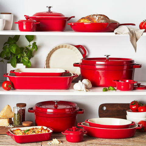 Ceramics - 9" Pie Dish - Cherry